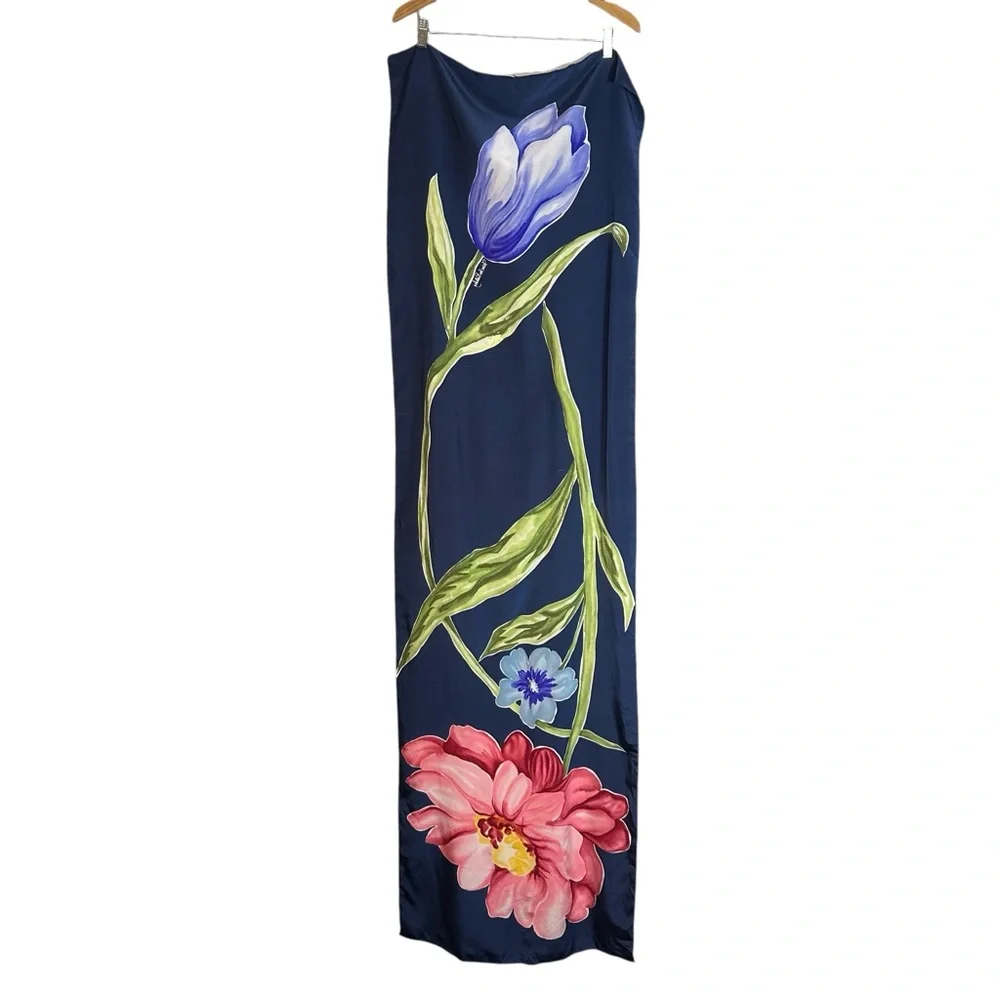 Diane Von Furstenburg Floral Scarf